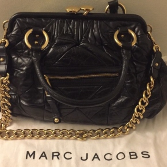 Marc Jacobs Quilted Leather Patchwork Stam Bag
